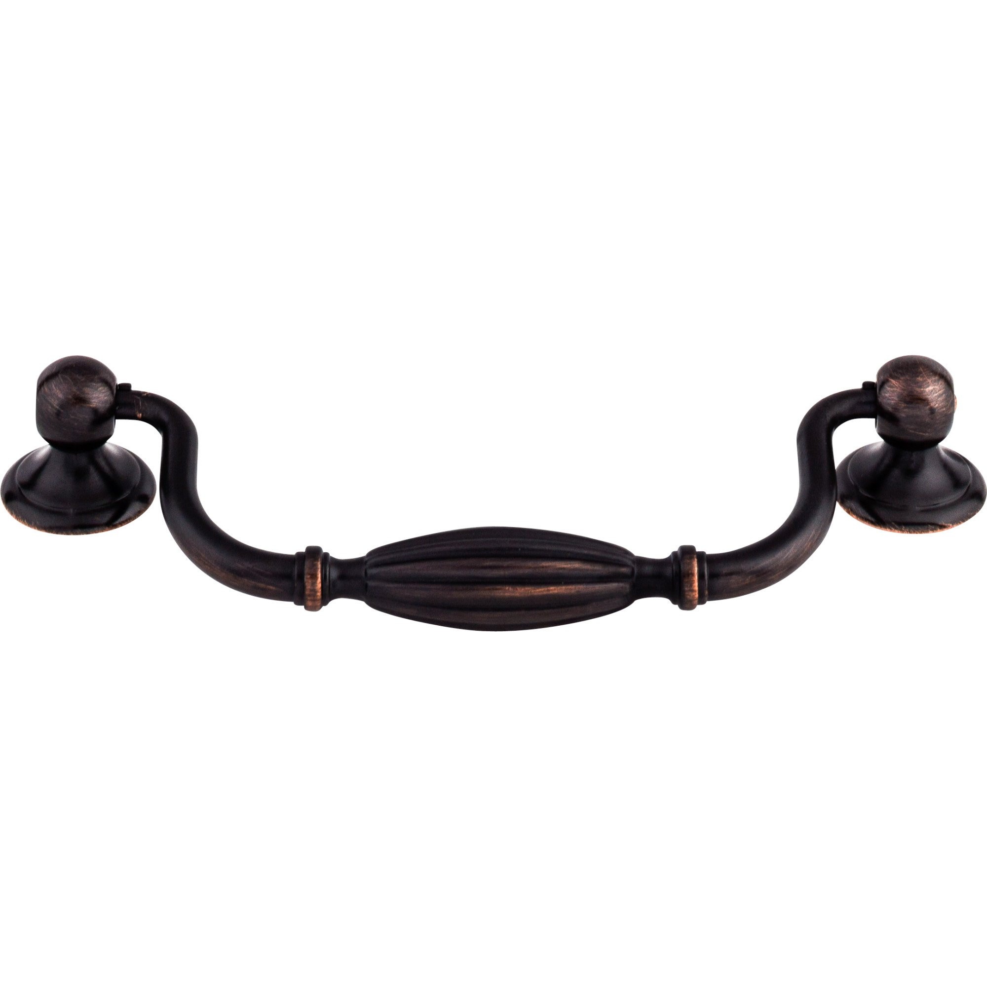 Tuscany Drop Cabinet Pull 5 1/16" Center to Center Tuscan Bronze