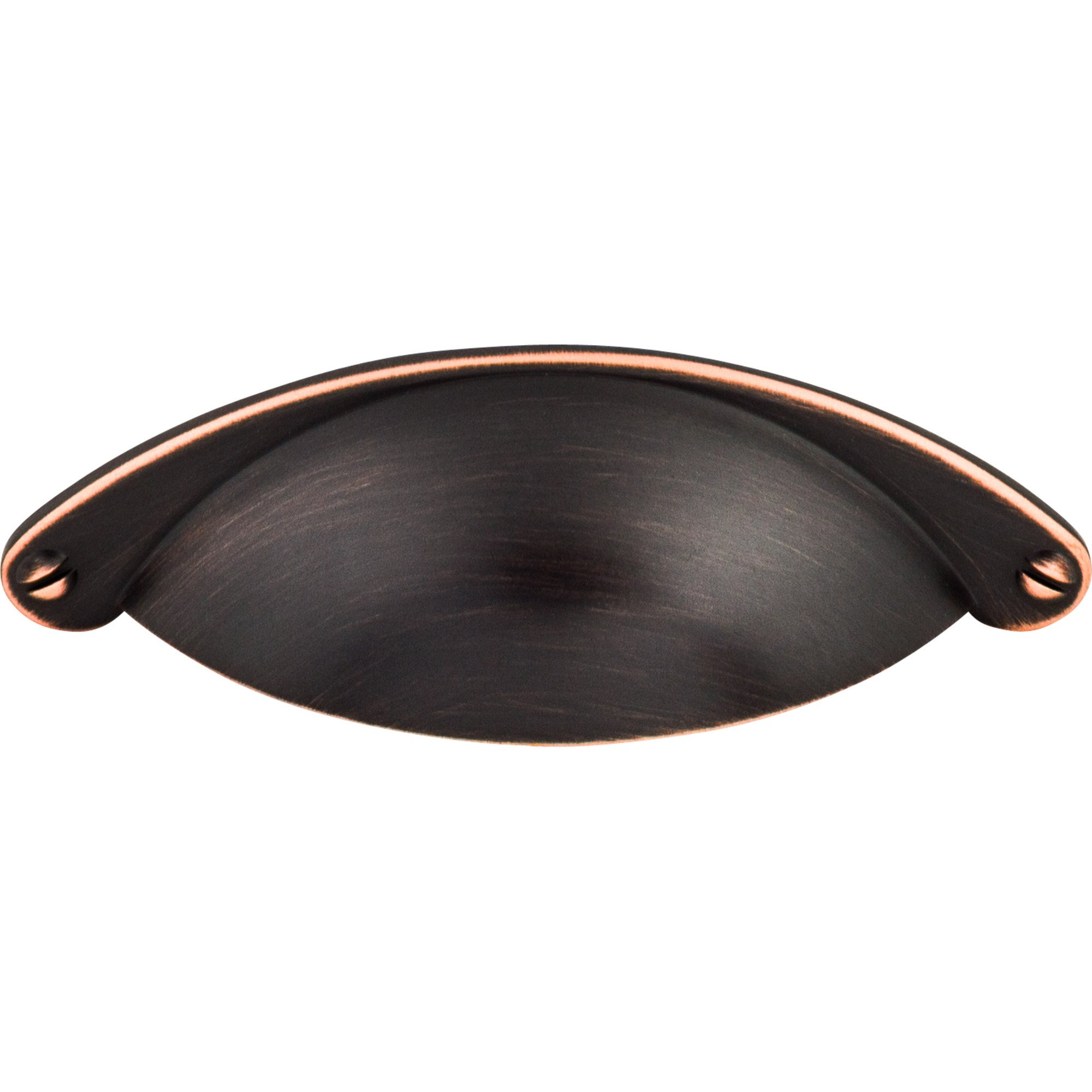 Arendal Cup Cabinet Pull 2 1/2" Center to Center Tuscan Bronze