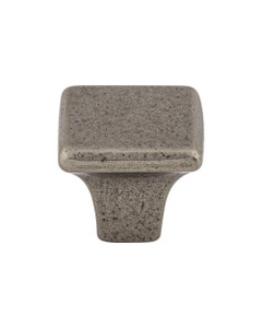 Britannia Square Cabinet Knob 1 1/4" Cast Iron