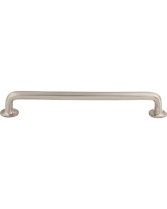 Aspen II Rounded Appliance Pull 12" Center to Center Brushed Satin Nickel
