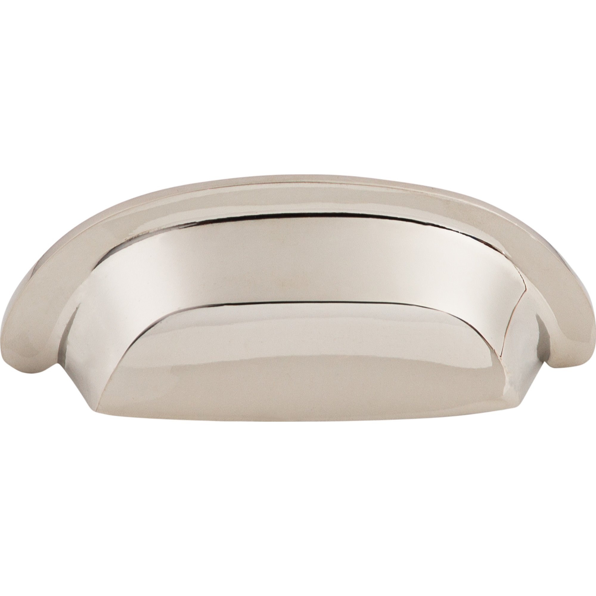 Aspen II Cup Cabinet Pull 3" Center to Center Polished Nickel