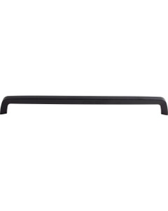 Tapered Bar Cabinet Pull 17 5/8" Center to Center Flat Black