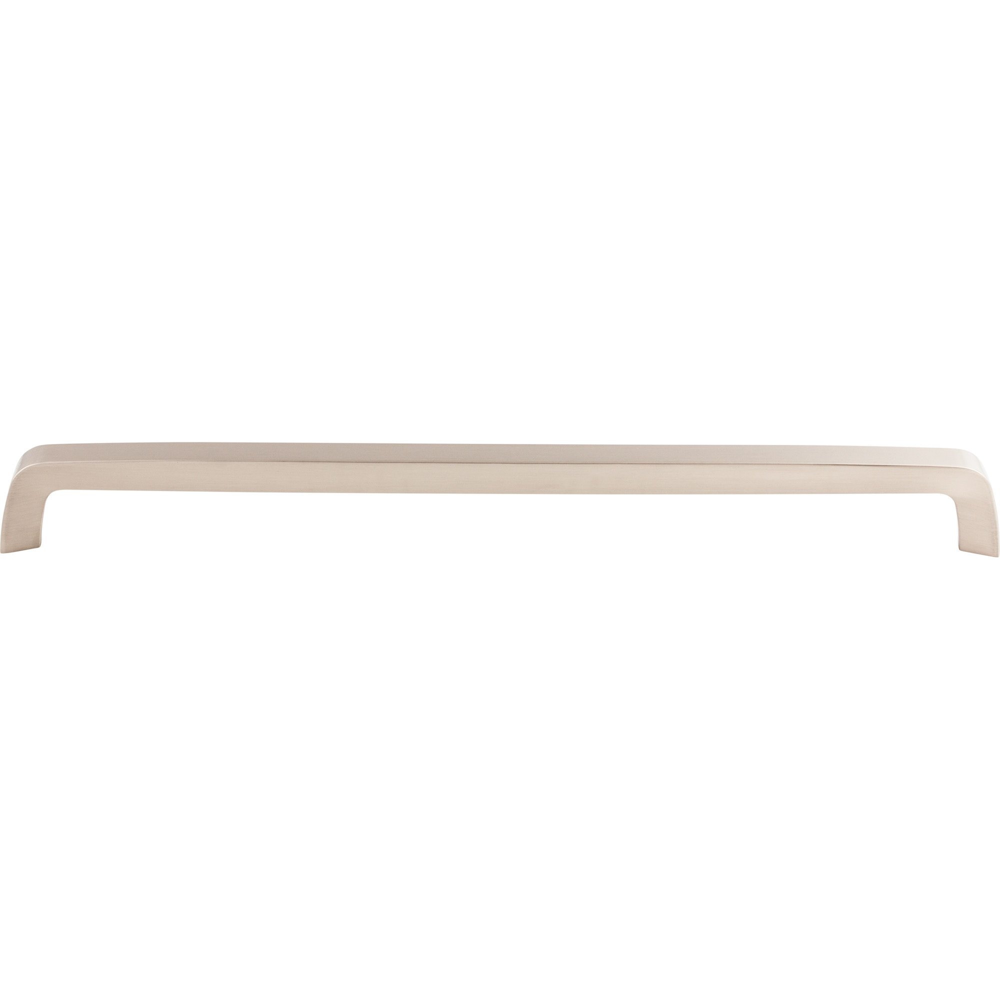 Tapered Bar Cabinet Pull 17 5/8" Center to Center Brushed Satin Nickel