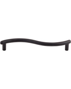 Spiral Cabinet Pull 5 1/16" Center to Center Flat Black