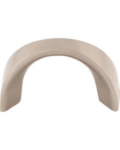 Crescent U-Cabinet Pull 1 1/4" Center to Center Brushed Satin Nickel