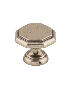 Devon Cabinet Knob 1 1/4" Pewter Antique