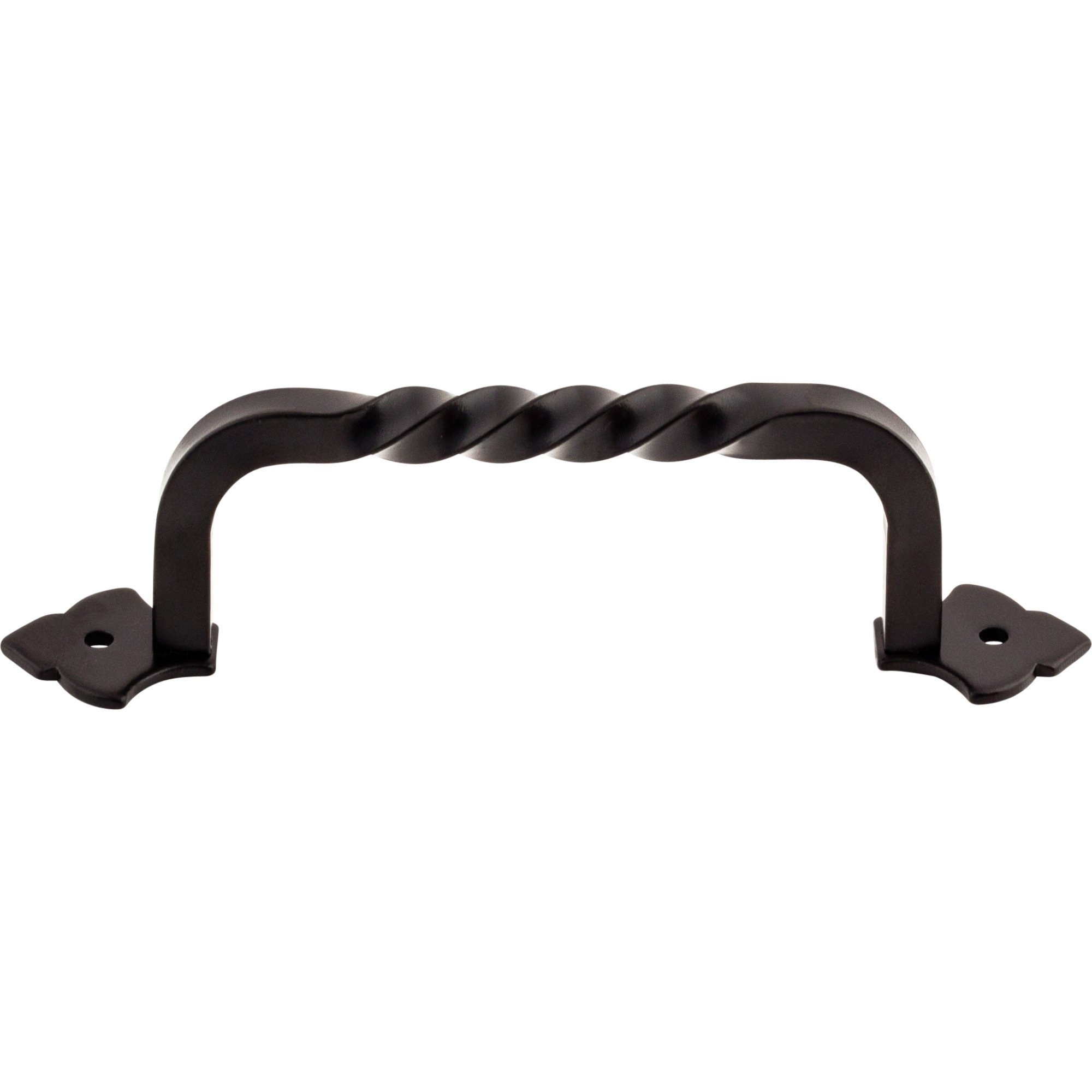 Fixed Norman Crest 4 3/4" Center to Center Patina Black
