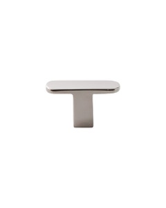 Stainless T Cabinet Knob 1 5/8" Polished Stainless Steel