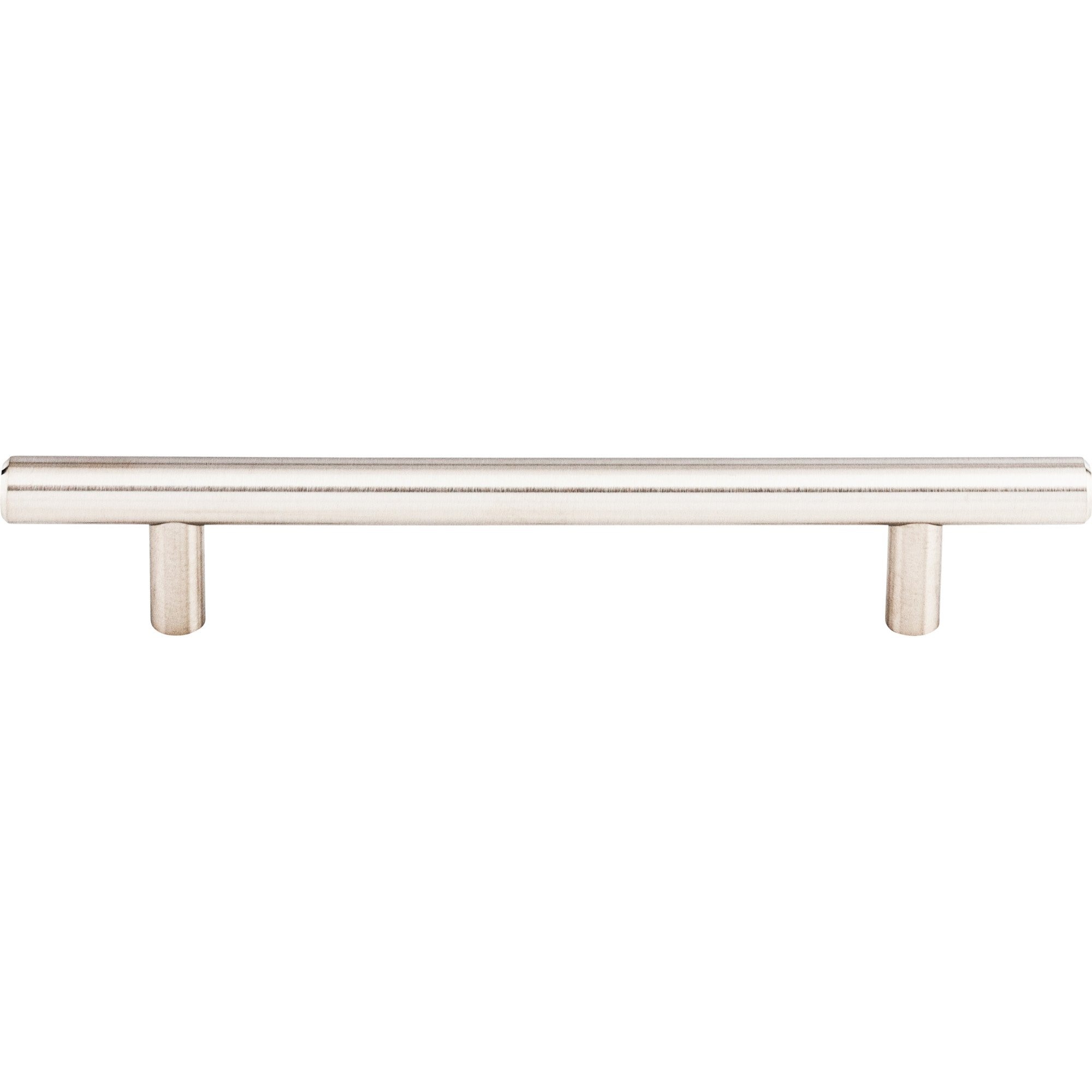 Solid Bar Cabinet Pull 5 1/16" Center to Center Brushed Stainless Steel
