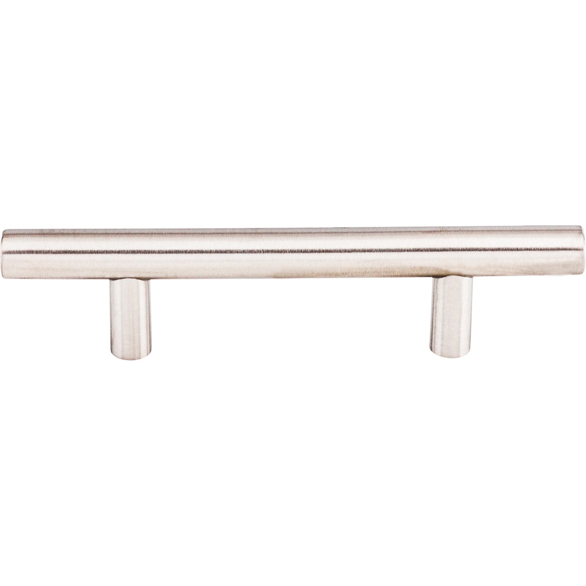 Hollow Bar Cabinet Pull 3" Center to Center Brushed Stainless Steel