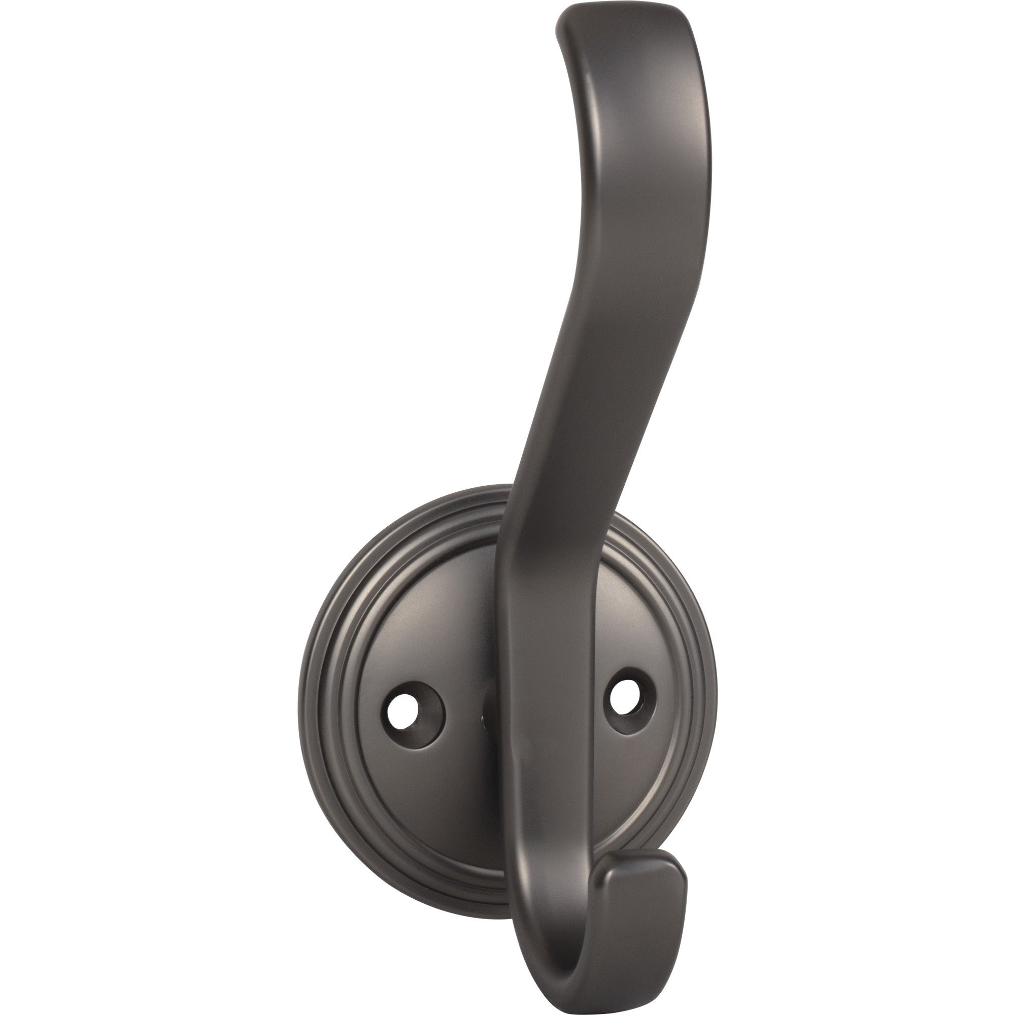 Reeded Hook 4 11/16" Ash Gray