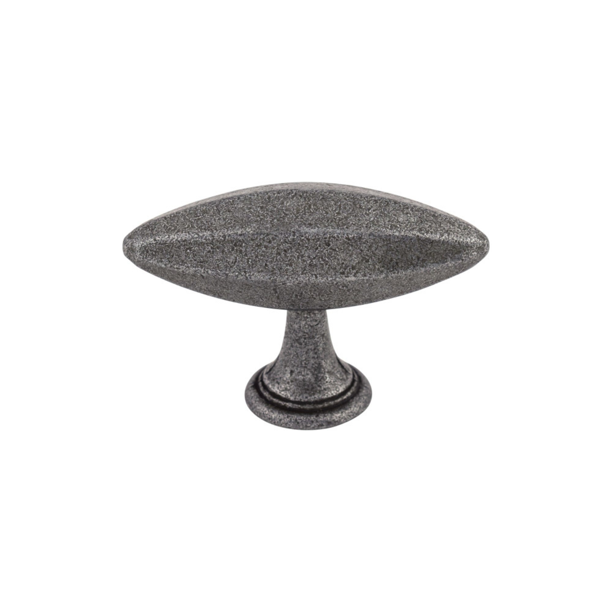 Chareau (R) T-Handle Cabinet Knob 1 15/16" Black Iron